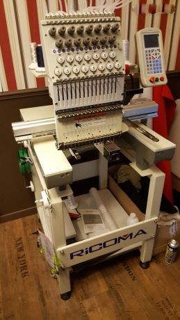 Ricoma Single head embroidery