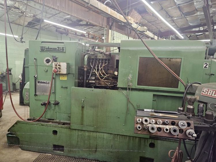Wickman MULTI-SPINDLE AUTOMATIC LATHE Variable Speed WICKMAN