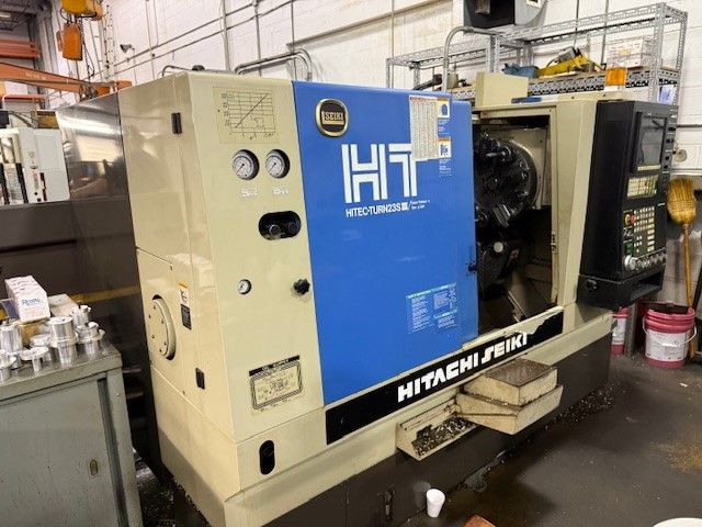 Hitachi Seiki Control Seiki Multi CNC Variable Speed HT-23SIII 2 Axis