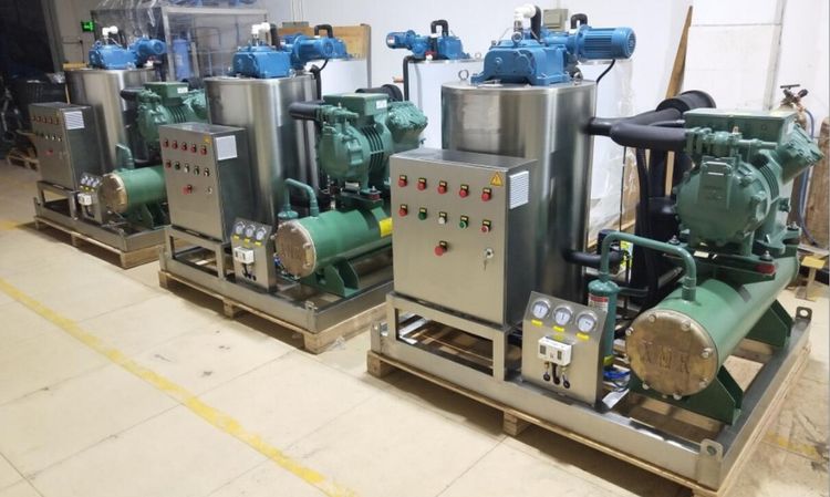 Seawater, Flake Ice Machine
