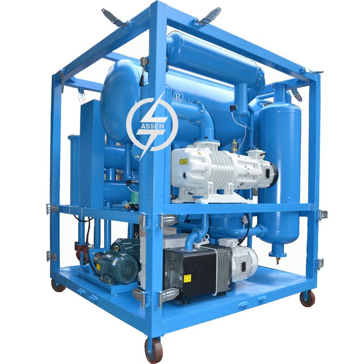 Assens 3,000-9,000 High Vacuum Transformer Oil Purifier Machine,Dehydration Plant of Transformer Oil,Transformer Oil Filter Machine