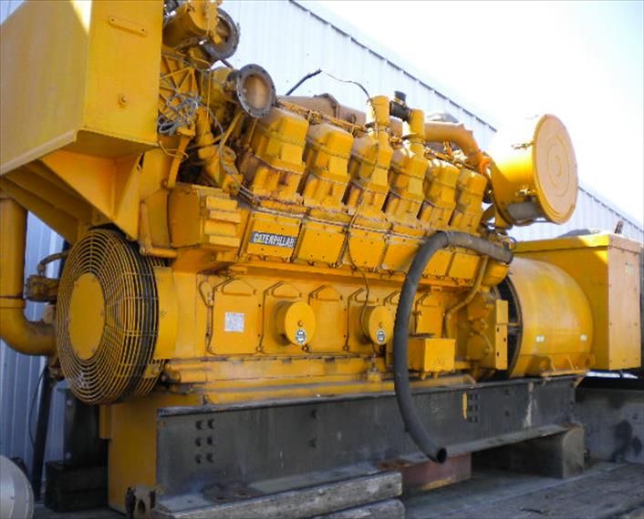 Caterpillar 3512 Marine Generator Set. 1070kw