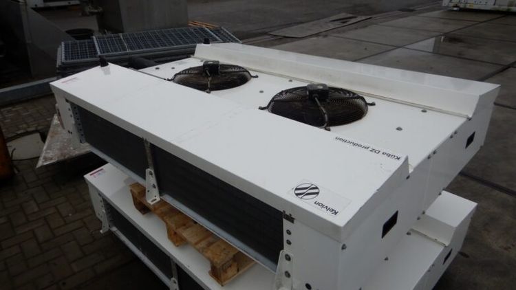 2  KELVION  DZB 45-F62 evaporator with 2 fans.