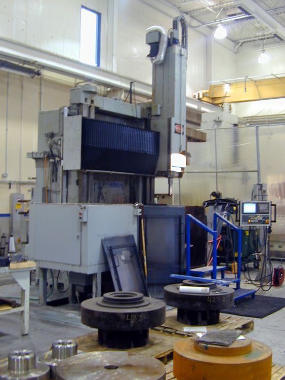 Bullard Dynatape 56 VTL Vertical Turning Machine