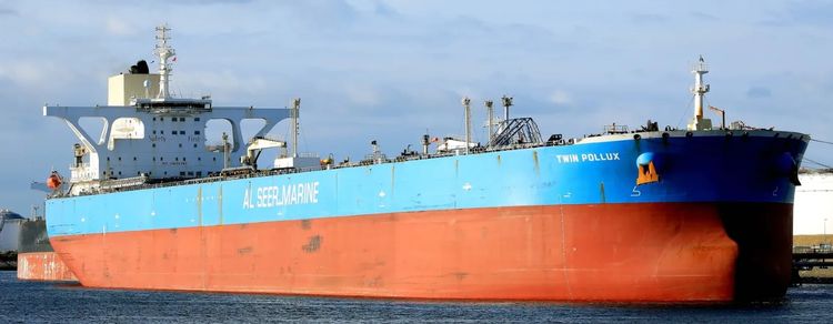Bohai TWIN POLLUX ABT 320700 DWT ON 22.6 M DRAFT