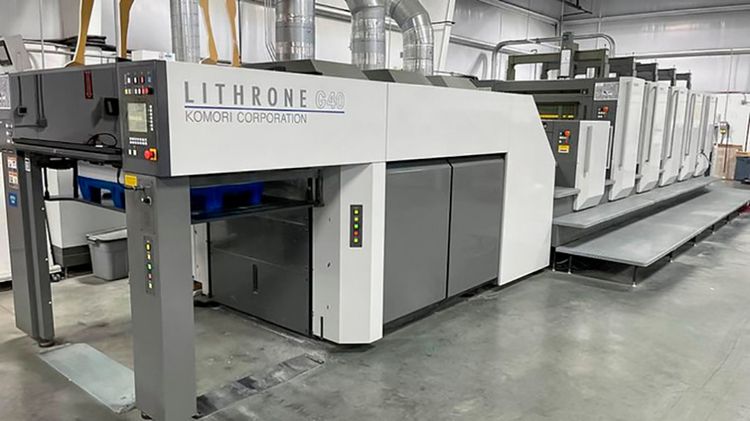 Komori LITHRONE GL 540+C 730x1030 mm