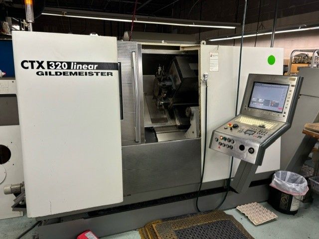 Gildemeister HEIDENHAIN CNC CONTROL 6000 RPM CTX-320 3 Axis