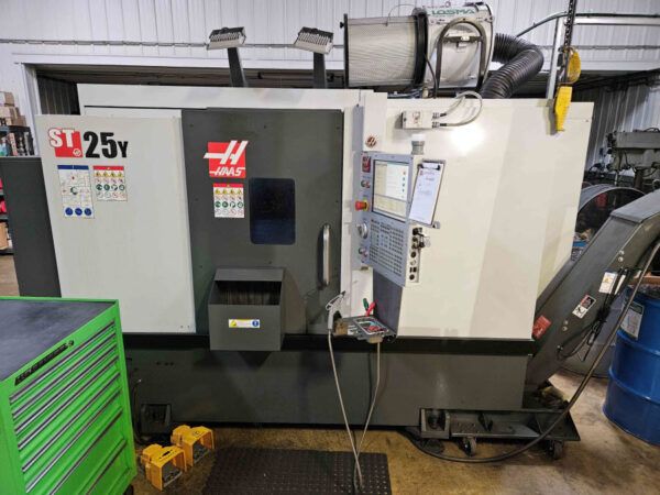 Haas CNC Control 3400 RPM ST-25Y 2 Axis