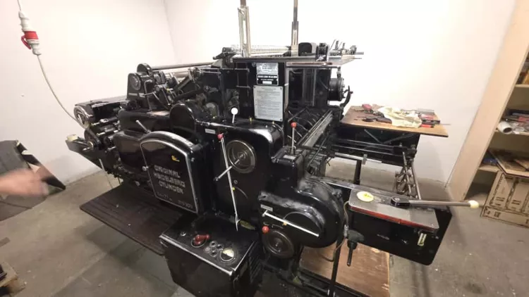 Heidelberg Cylinder Original SB