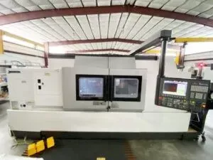 Okuma OSP-P300LA 3,000 rpm LB-4000EXMY BIG BORE 2 Axis