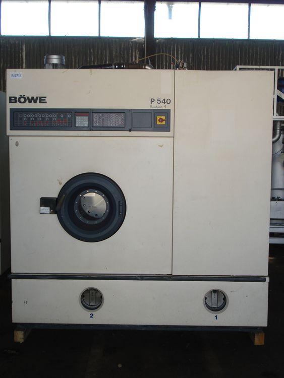 Bowe P540c Dry cleaning