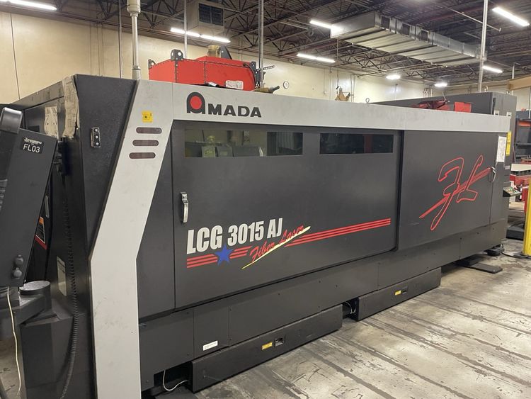 Amada LCG 3015 AJ CNC Control