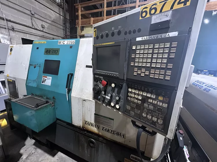Takisawa CNC CONTROL 3500 RPM EX-110 2 Axis