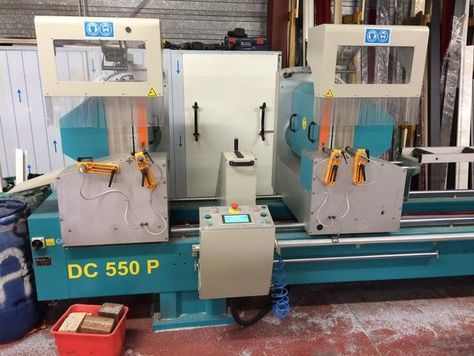 Yilmaz DC 550 P Cut-off saw for aluminium with 2 heads 1 axis numerical control