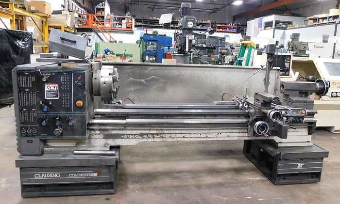 Clausing Colchester Engine Lathe 1,800 RPM (12 steps) MASTIFF VS