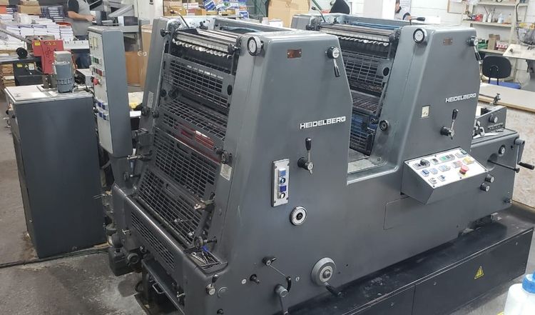 Heidelberg GTO 52 BICOLOR 360 x 520 MM