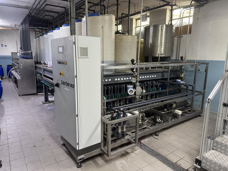 Colorservice DLVPS fully automated dye kitchen