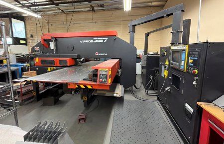 Amada VIPROS 357 FANUC 04PC  33 Ton