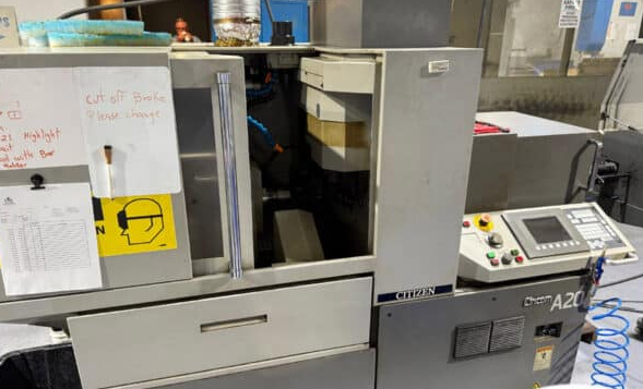 Citizen Fanuc 32i CNC 8000 rpm CINCOM A20-VIPL  7 Axis