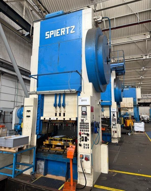 SPIERTZ   High-Capacity Mechanical Press – Cutting / Stamping