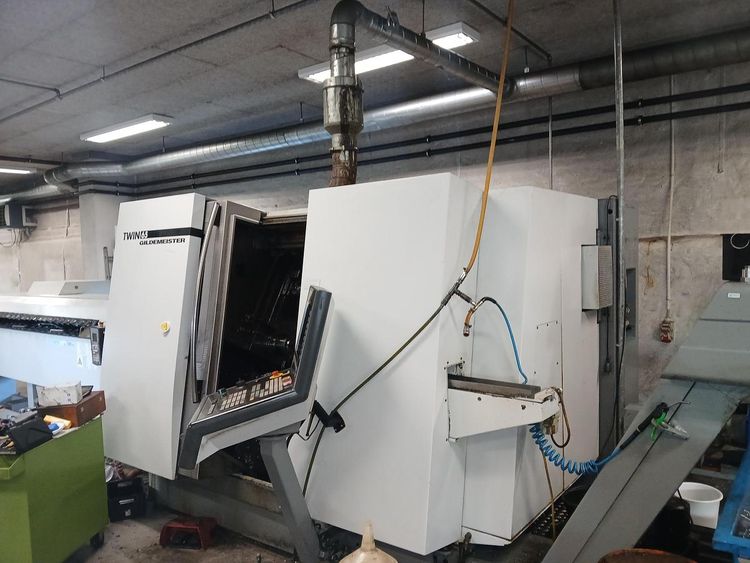 Gildemeister Siemens Sinumeric 840 D 6000 rpm Twin 65 2 Axis