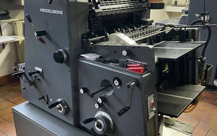 Heidelberg GTO 52+ 360×520 mm