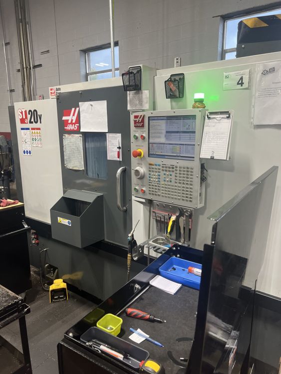 Haas HAAS CNC Control 4,000 RPM ST-20Y 2 Axis