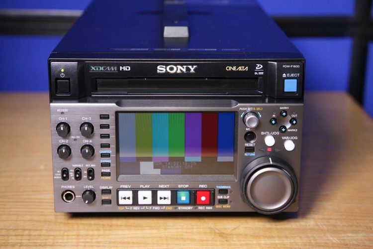 Sony HD xdcam PDWF1600 High definition xdcam recorder