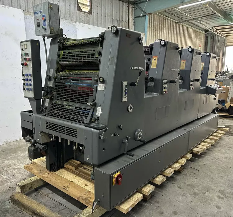 Heidelberg GTOVP 52+ 14 x 20 ¼”