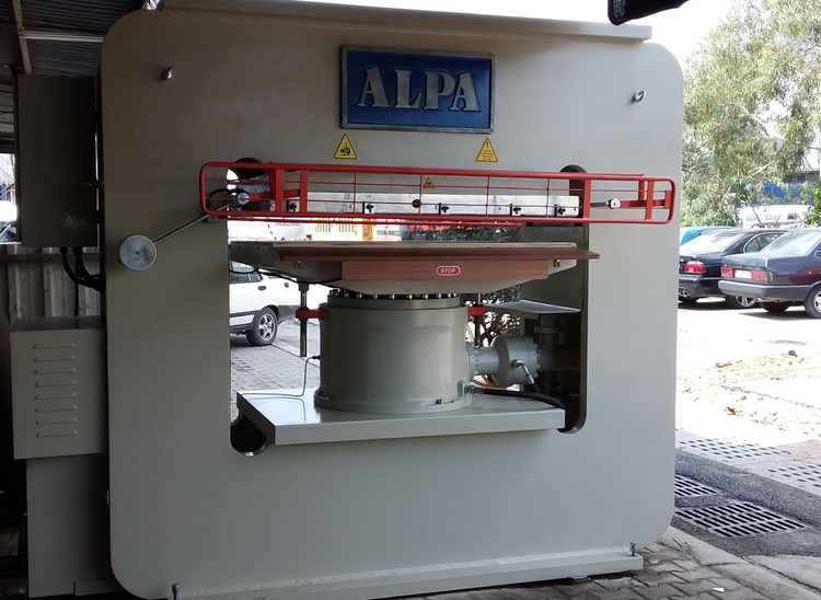 Alpa ADP 480 Tons Leather Ironing and Embossing Press