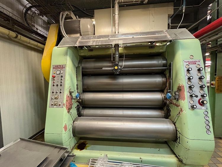 Carle & Montanari HYDROSTATIC B.1800 V Five-roll refiner