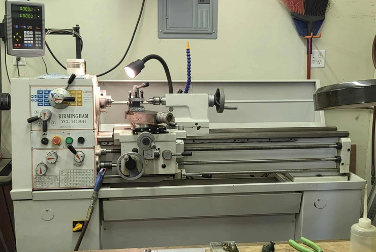 Birmingham Engine Lathe Variable Speed YCL-1440GH