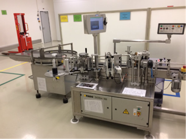 Pago 188, Labelling Machine