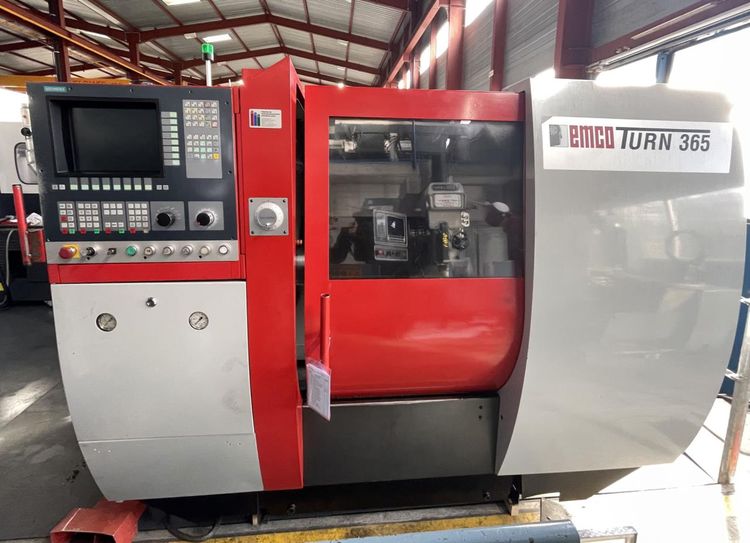 Emco SIEMENS SINUMERIK 810 D 4000 rpm Emcoturn 365 2 Axis