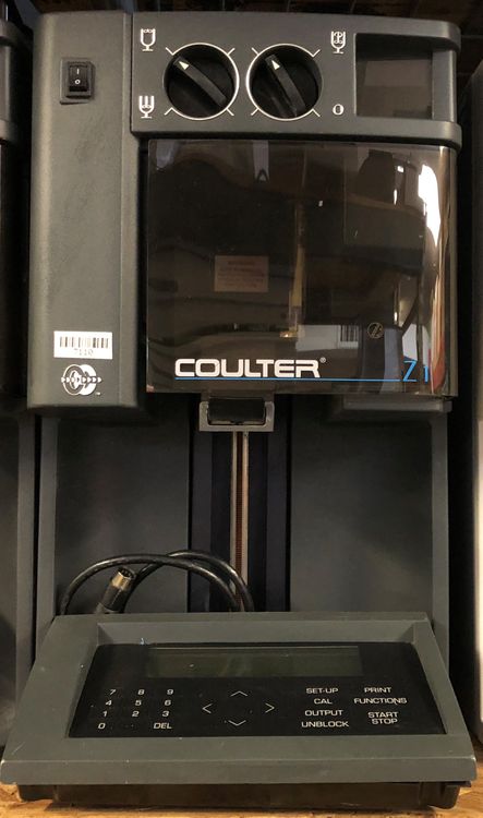 Beckman Coulter Z1, Particle Counter