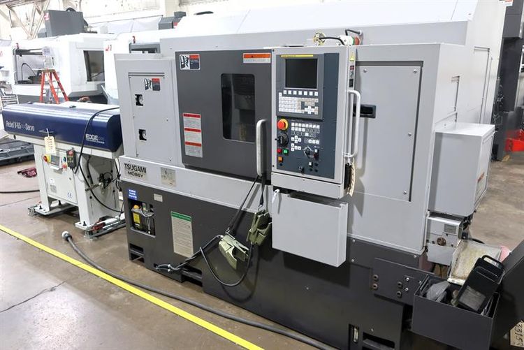 Tsugami FANUC OITD CNC CONTROL 4500 RPM MO8SY 5  Axis