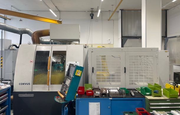 Schneeberger CNC CONTROL 10000 rpm Corvus GDS 650 4 Axis