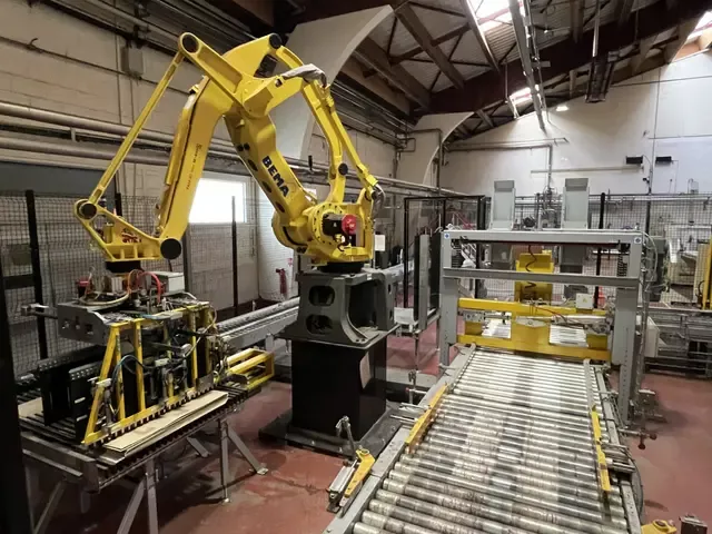 Bema FANUC R-30iB, SILKWORM LS Palletizer