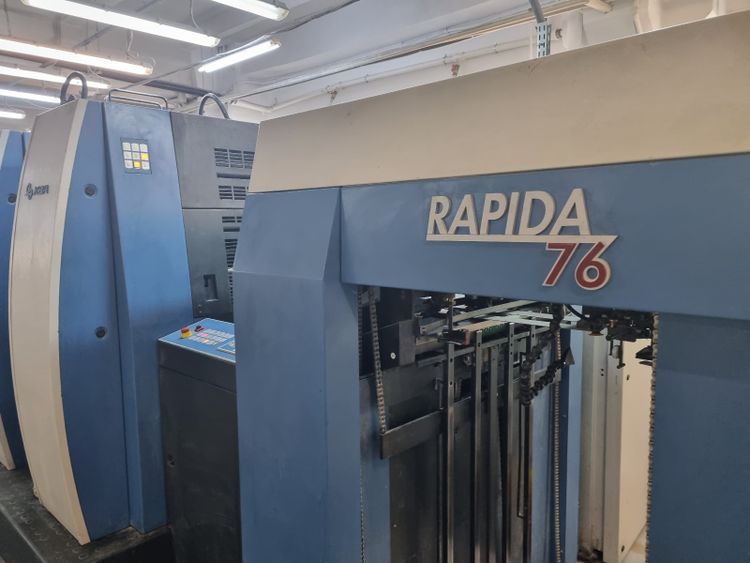 KBA Rapida 76-5 L UV 750 x 605 mm