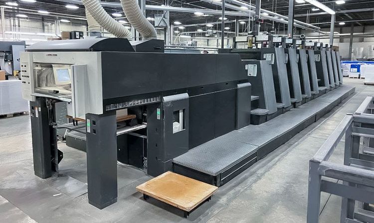 Heidelberg CD74-8P+LX-F 23.5" x 29.125"