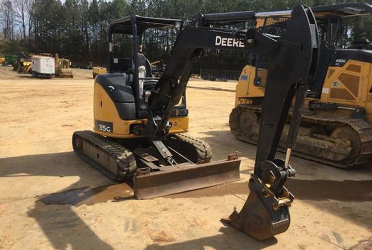 John Deere 35G Compact Excavators