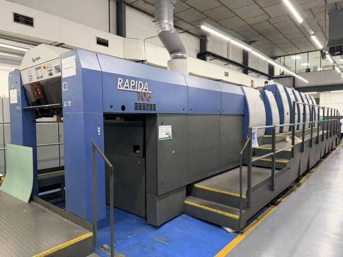 KBA Rapida 106-6 LX SIS  6 106 x 74 cm