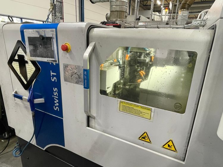 Tornos Fanuc 10,000 rpm ST 26 – 2014 4 Axis