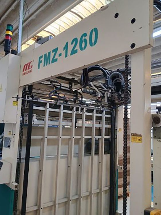 Meiguang FMZ-1260 Automatic Micro Corrugated Sheet Laminating Machine
