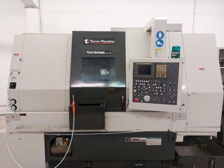 Takisawa Fanuc Model: Series I8t 12000 1 Min Ta 25y 3 Axis