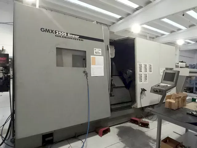 Gildemeister Heidenhain 4000 1/MIN GMX 250S Linear 7 Axis