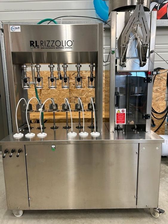 RIZZOLIO TRIBLOC 6.6.2, Bottling Machine