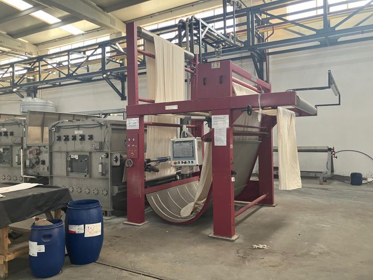 Kusters mercerizing and washing machine
