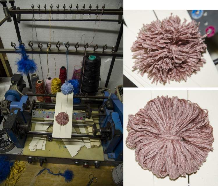 Others A machine to create yarns samples, pon pon and similars