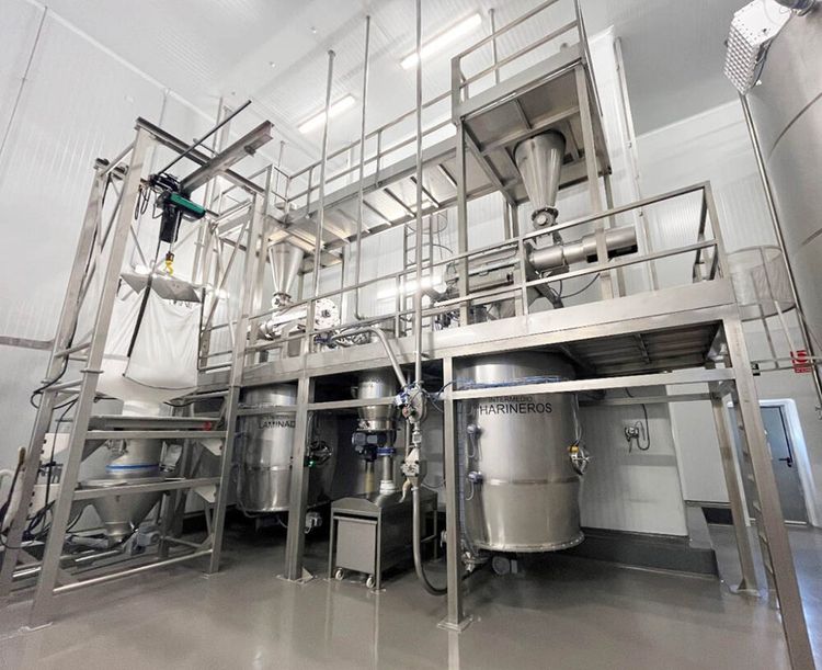 Fritsch, VMI Complete baguette plant 2900 kg/ dough per hour
